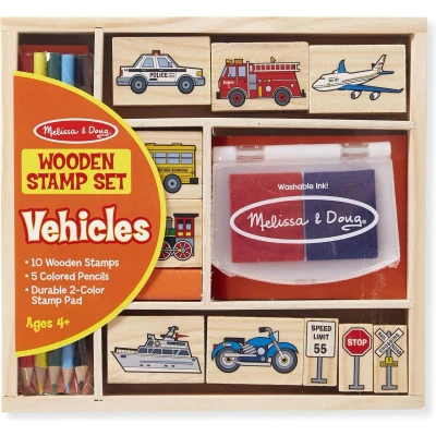 Afbeelding van Melissa &amp; Doug Voertuigstempelset