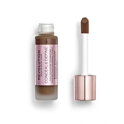 Afbeelding van Makeup Revolution, Conceal &amp; Define Foundation, F15, 23 ml