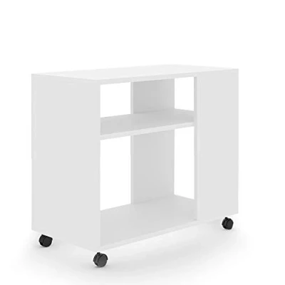 Afbeelding van Vicco Salontafel &quot;Rolli&quot;, wit, 70 x 60 cm