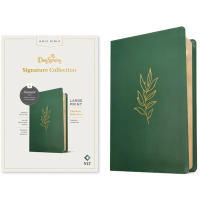 Afbeelding van NLT Large Print Thinline Reference Bible, Filament Edition