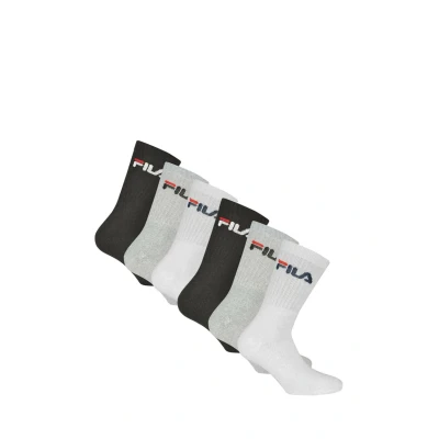 Afbeelding van Fila Sokken, Maat: 35 38, White black light grey