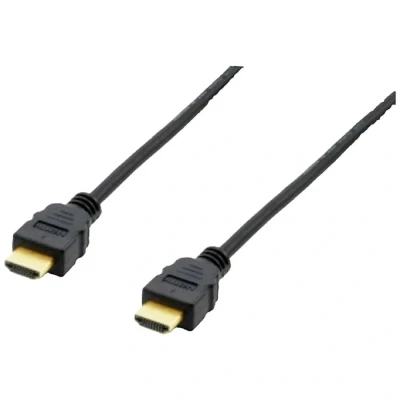 Afbeelding van Equip 119351 HDMI kabel Aansluitkabel A stekker 3.00 m Zwart 4K UHD, Vergulde steekcontacten