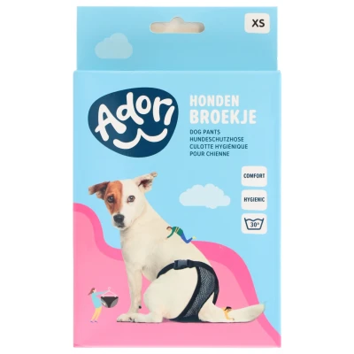 Afbeelding van Adori Hondenbroek Luxe Zwart Hondenloopsheid Xsmall