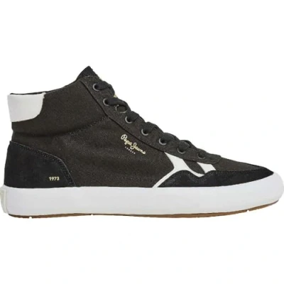 Afbeelding van Pepe Jeans Travis City Sneakers voor heren, zwart.