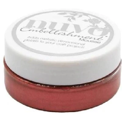 Afbeelding van Nuvo Embellishment mousse Antique red 1408N