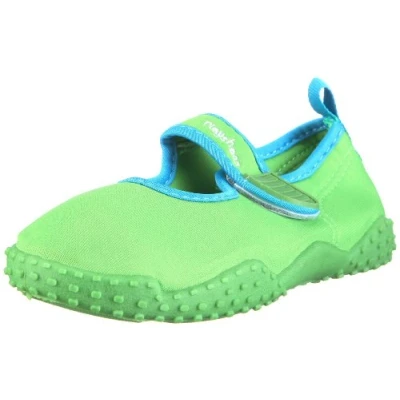 Image de Playshoes Mixte Enfant Chaussures Aquatiques Bottes de Pluie, Vert, 30/31 EU
