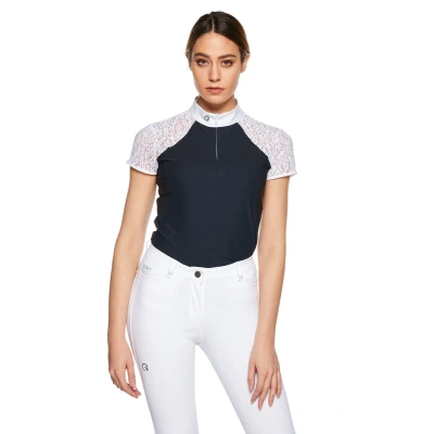 Image de Ego7 Florentine wedstrijdshirt km donkerblauw maat:38