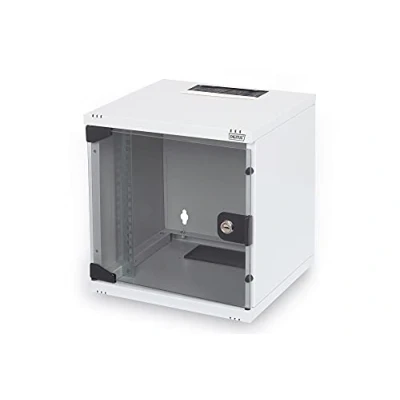 Afbeelding van Digitus DN 10 05U 1 10inch wandkast 6 HE Grijs wit (RAL 7035)