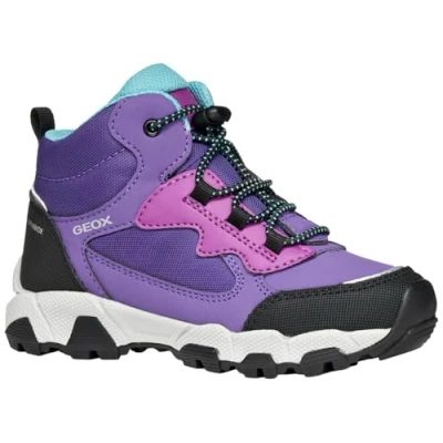 Afbeelding van Geox J Magnetar G. B ABX Sneakers voor meisjes, Paars., 31 EU