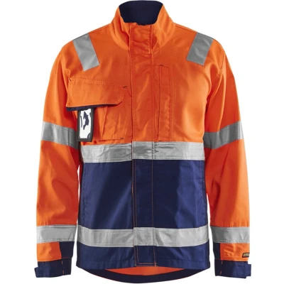 Afbeelding van Blaklader Jack High Vis 4064 1811 Oranje/Marineblauw XXXL