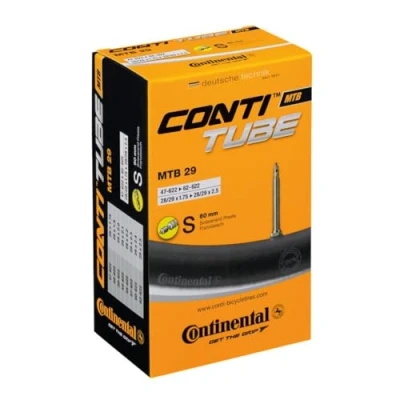Image de Continental tube intérieur 28/29x1.75 2.50 (47/62 622) FV 60 mm noir
