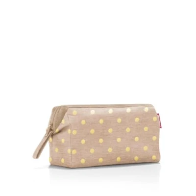 Afbeelding van Reisenthel Cosmetics Travelcosmetic metallic dots coffee