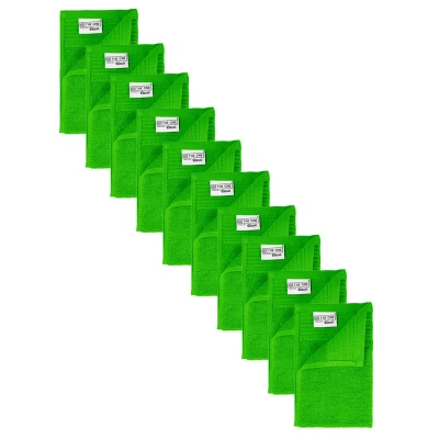 Afbeelding van 10 x The One Towelling gastendoekje 30x50 Lime