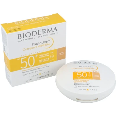 Afbeelding van Bioderma Photoderm Compact Mineral SPF 50+ Golden