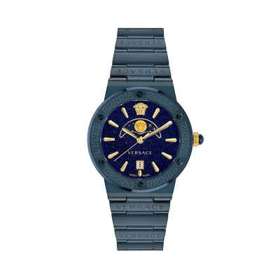 Afbeelding van Versace Horloge, Maat: One Size, Blue