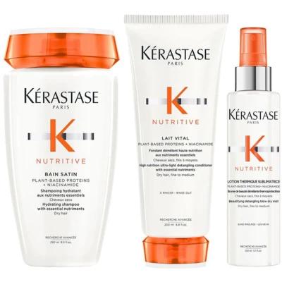 Afbeelding van Kerastase Nutritive Pakket voor droog &amp; fijn tot medium haar bundel/set/pakket