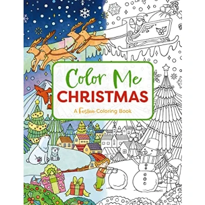 Afbeelding van Color Me Coloring Books Christmas