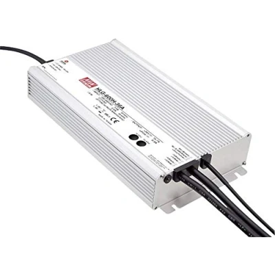Afbeelding van Mean Well HLG 600H 24B LED driver, transformator Constante spanning, stroomsterkte 600 W 25 A 12 24 V/DC Dimbaar, PFC schakeling,