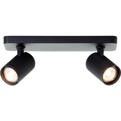 Afbeelding van Brilliant Marty Plafondspot GU10 2x5W 3000K Zwart