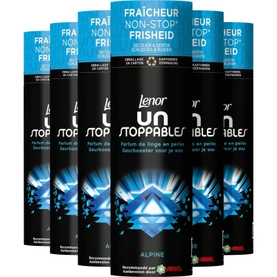 Afbeelding van 6x Lenor Unstoppables In Wash Geurbooster Alpine 235 gr