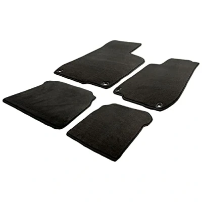 Afbeelding van AutoStyle TM FI550V Vloermatset Velours voor en achter zwart