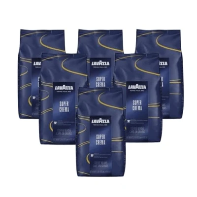 Afbeelding van Lavazza Koffiebonen Super Crema 6 x 1kg