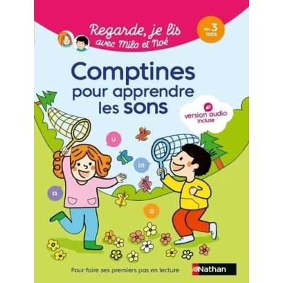 Image de Regarde je lis avec Mila et Noé Comptines pour apprendre les sons dès 3 ans