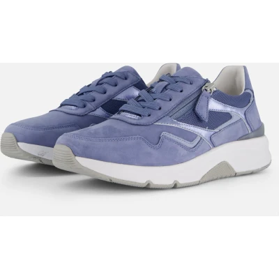 Afbeelding van Gabor Rollingsoft 46.896 Licht Sneakers Maat 38 Blauw Schutrups