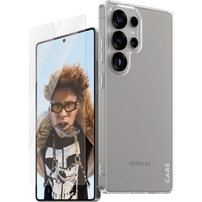 Afbeelding van PanzerGlass CARE by Fashion 2 in 1 Set Samsung Galaxy S 2025 Ultra (1 Stuk, S25 Ultra), Smartphone beschermfolie, Transparant