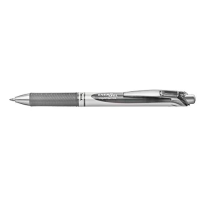 Afbeelding van Pentel Energel BL77 Grijs Intrekbare balpen met klembevestiging 1 stuk(s)