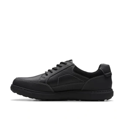 Afbeelding van Clarks Mapstone Logtx Heren, Zwart leder