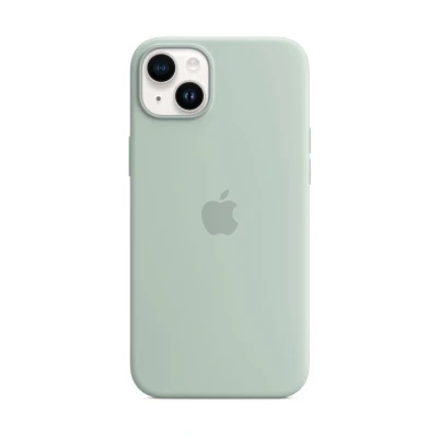 Image de Apple Magsafe Silicone Back Cover Vert Clair iPhone 14 Plus