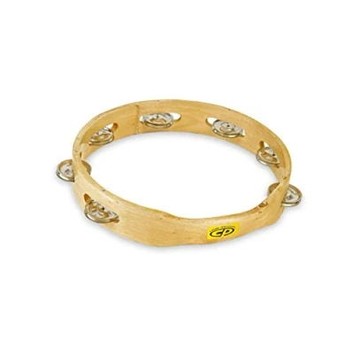 Image de Percussions Lp Latin Percussion Cp389 Tambourins Cp Bois 10 Simple Rangee Tambourin Tamborim