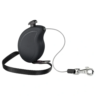 Afbeelding van Ferplast Flippy One Halsband &amp; Riem 3 m Zwart Mini