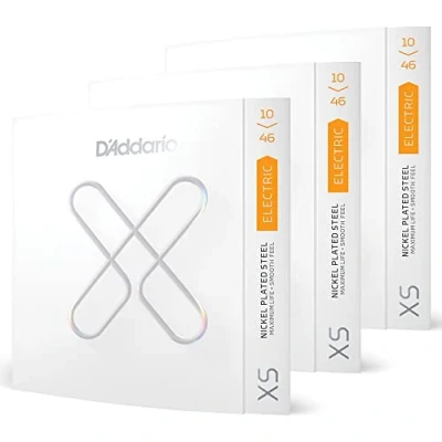 Afbeelding van D&#039;Addario XSE1046 XS 10 46 3 Pack Elektrische gitaarsnaren
