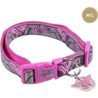 Afbeelding van Honden Halsband WONDER WOMAN M/L (Lengte 35 55cm Breedte 2cm)