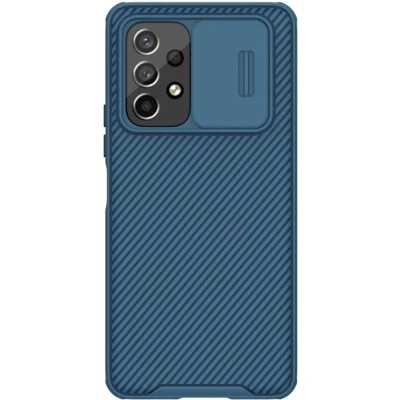 Afbeelding van Telefoonhoesje geschikt voor Samsung Galaxy A73 5G Nillkin CamShield Pro Case Blauw