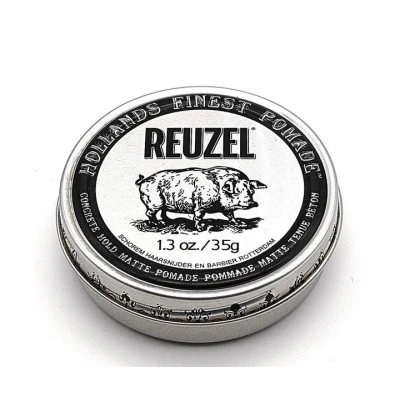 Afbeelding van Reuzel Concrete Hold Matte Pomade 35gr Haibu by Kapperskorting.com