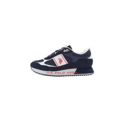Afbeelding van U.S. Polo Assn. Cleef Sneakers laag, Heren, Maat: 40, Night blue Leer en textiel