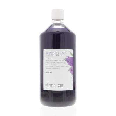 Afbeelding van Simply Zen Age Benefit &amp; Moisturizing Whiteness Shampoo Zilvershampoo Voor