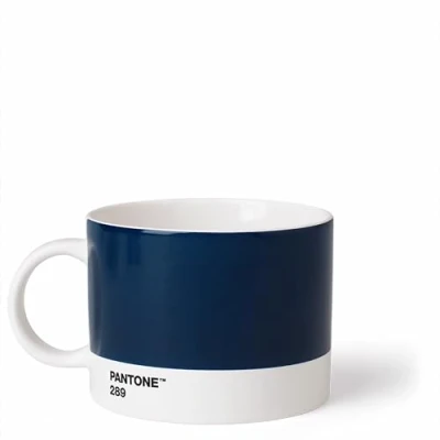 Afbeelding van Pantone Theekop Bone China Dark Blue 289 C