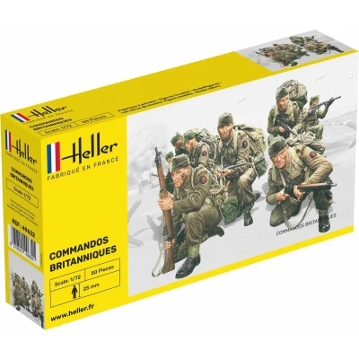 Afbeelding van Heller 1/72 British Commandoshel49632 modelbouwsets, hobbybouwspeelgoed voor kinderen, modelverf en accessoires