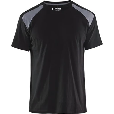 Image de T shirt noir/gris