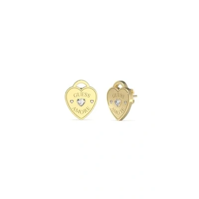 Afbeelding van Guess Amore Oorbellen Yellow goldcoloured, Dames, Maat: One Size, gold coloured