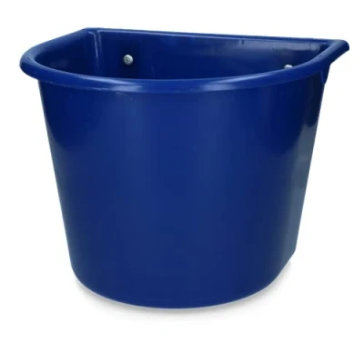 Afbeelding van Vplast Voerbak met ophang 15 l Donkerblauw
