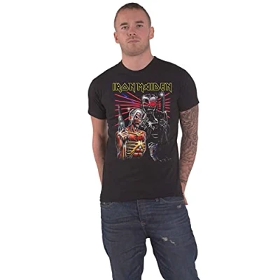 Afbeelding van Iron Maiden Terminate Heren T shirt S Zwart