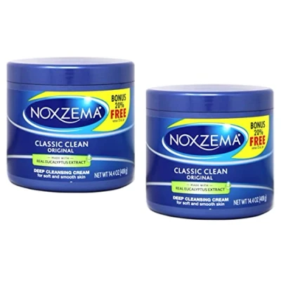 Afbeelding van NOXZEMA Deep Cleansing Cream 12 oz Pk2