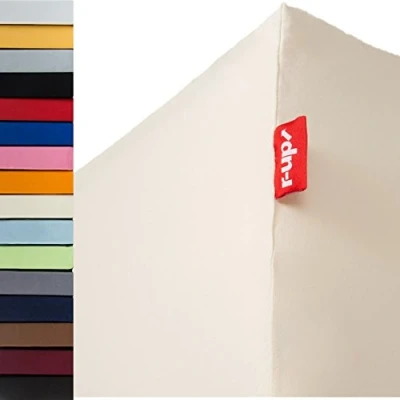Afbeelding van r up Past Hoeslaken 140x200 160x200 tot 35cm hoogte vele kleuren 100% katoen 130g / m2 Öko Tex stressvrij