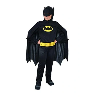 Image de DC Comics costume de Batmangarçon 135 cm polyester noir