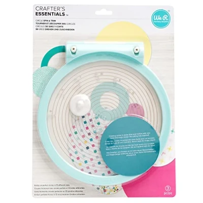 Afbeelding van We R Memory Keepers Circle Spin &amp; Trimmer Trimmer, rond, meerkleurig, Eén maat